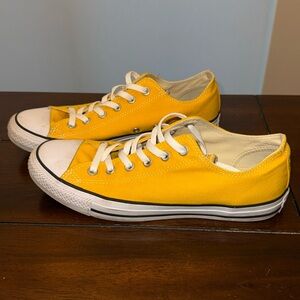 Yellow Low Top Converse